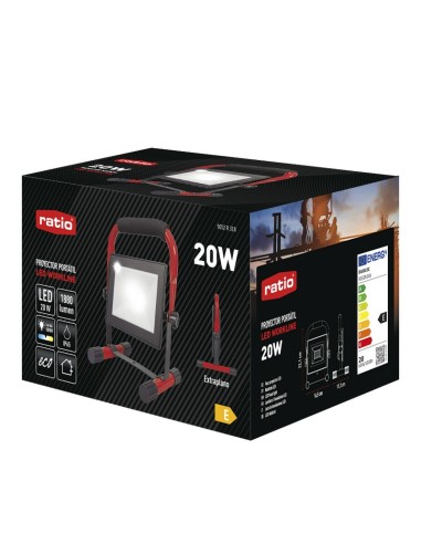 FOCO LED ALTA POTENC.20W WORKLINE 5000K