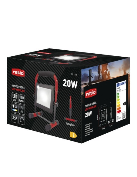 FOCO LED ALTA POTENC.20W WORKLINE 5000K