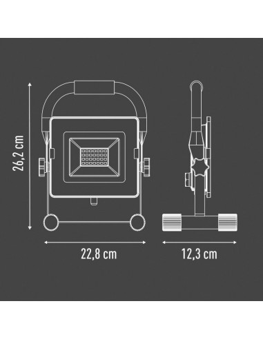 FOCO LED ALTA POTENC.50W WORKLINE 5000K
