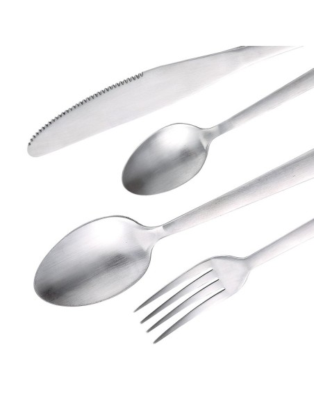 CUBIERTOS ACERO INOX. SIENA, JGO.24 PZAS