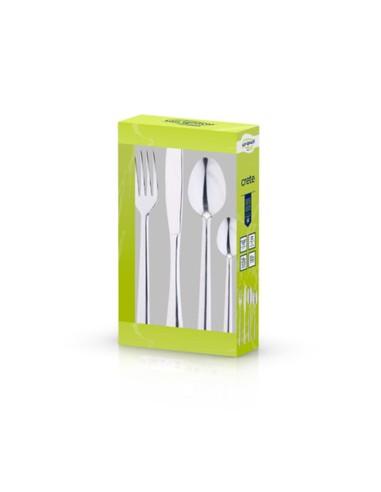 CUBIERTOS ACERO INOX. SIENA, JGO.24 PZAS