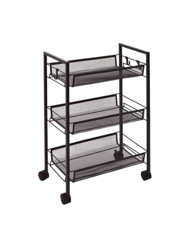 CARRITO CAMARERA C/RUEDAS 3 ALTURAS