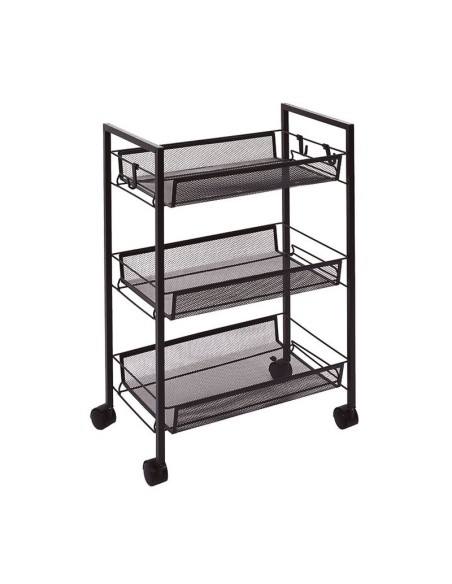 CARRITO CAMARERA C/RUEDAS 3 ALTURAS