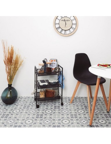 CARRITO CAMARERA C/RUEDAS 3 ALTURAS