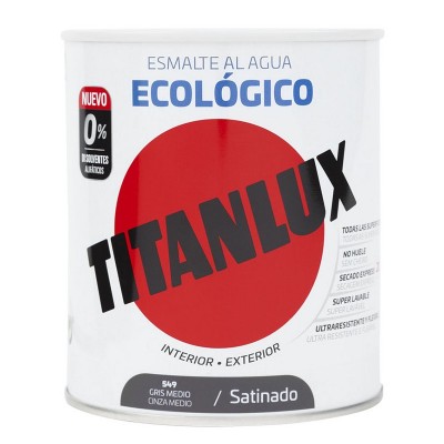 TITANLUX BASE AGUA GRIS MEDIO 750ML SAT.