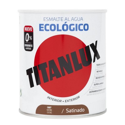 TITANLUX BASE AGUA OCRE 750ML SAT.