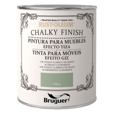 RUSTOL. CHALKY FINISH P. M. OLIVA 750ML