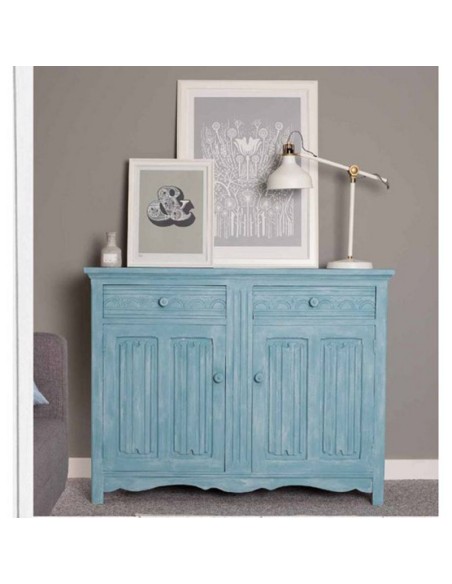 RUSTOL. CHALKY FINISH M. AZUL PROF 750ML