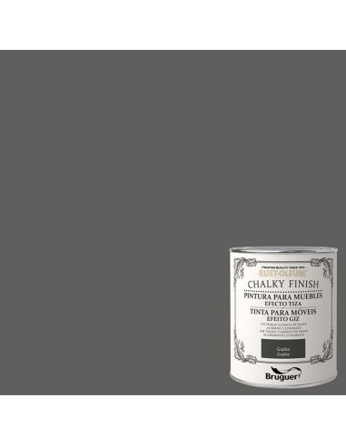 RUSTOL. CHALKY FINISH M. GRAFITO 750ML