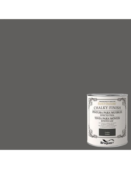 RUSTOL. CHALKY FINISH M. GRAFITO 750ML