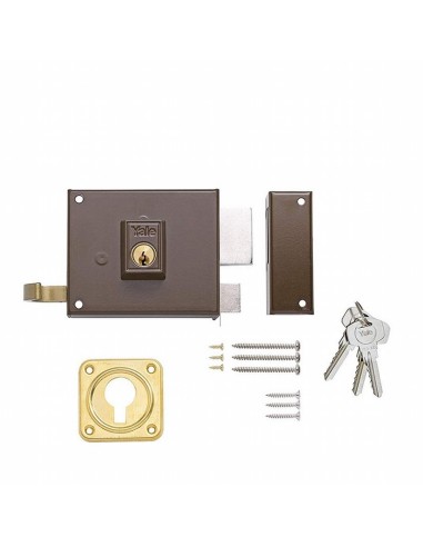 CERRADURA SOBR.125120DHP.  DCHA.YALE