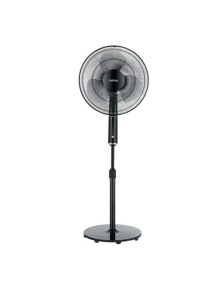 VENTILADOR PIE M.VPM 40. NEGRO. HABITEX
