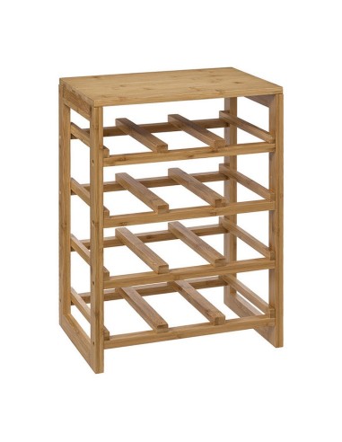 BOTELLERO LINHA BAMBU, 12 BOTELLAS