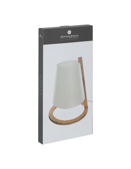 LAMPARA SOBREMESA PITA BAMBU BLANCO