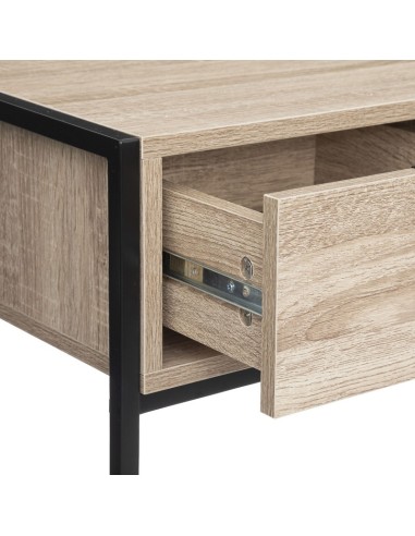 CONSOLA ALIAJ ROBLE NAT. 100X35XH.80 CM.