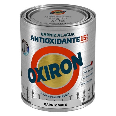 OXIRON BARNIZ ANTIOX.AGUA MATE 750ML