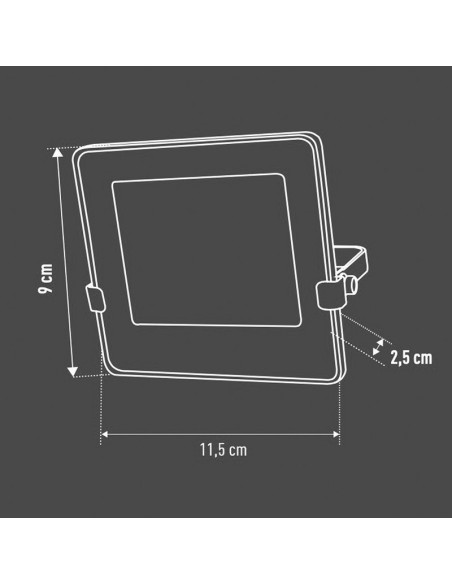 FOCO LED ALTA POTENC.10W STARLINE 6500K