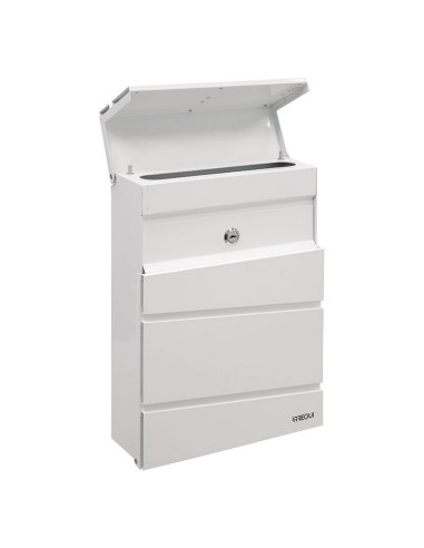 BUZON EXTERIOR FLYSCH. BLANCO.