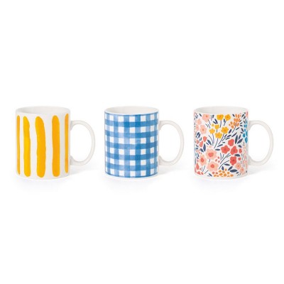 MUG PORCELANA BOHO 32 CL. DISEÑOS SURT.