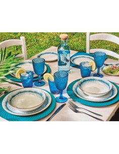 JUEGO 3 VASOS DAVOR AZUL 2