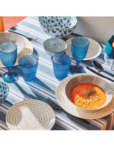 JUEGO 3 COPAS DAVOR AZUL