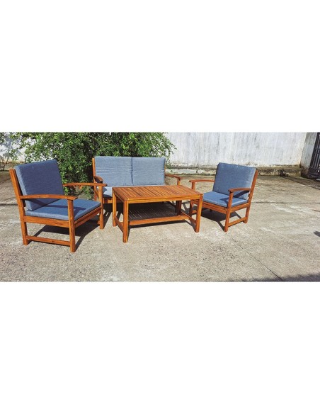 CONJUNTO MADERA VIETNAM 5 PIEZAS