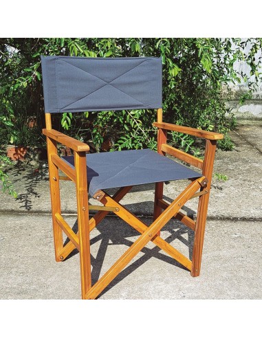 SILLÓN DIRECTOR MADERA ACACIA. 2 UDS