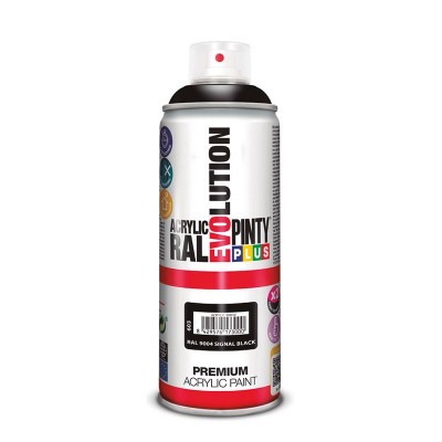 PINTURA SPRAY ACRIL. NEGRO SEÑ MAT 400ML