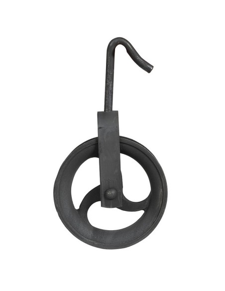 POLEA POZO Hº FDO.S/GUARDA 160MM.