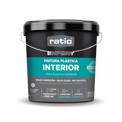 PINTURA PLÁSTICA INT. RATIO EXPERT 15L