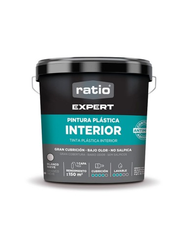 PINTURA PLÁSTICA INT. RATIO EXPERT 15L
