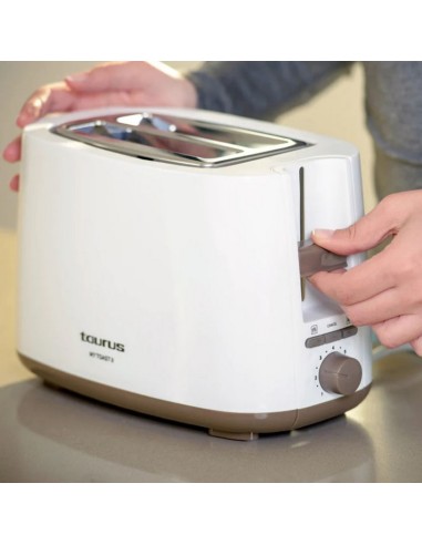 TOSTADOR TAURUS 750 MYTOAST II BLANCO