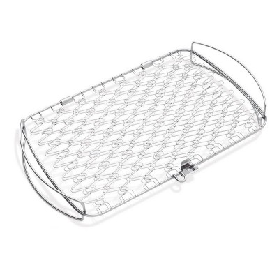 CESTA PESCADO GRANDE INOX.