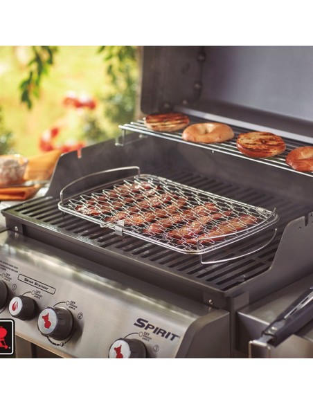 CESTA PESCADO GRANDE INOX.