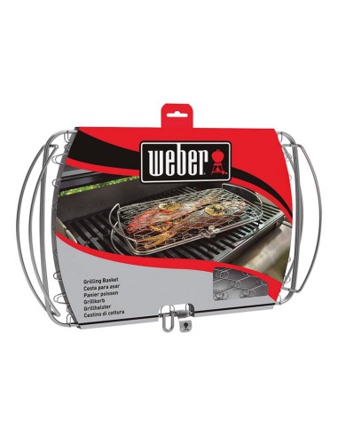 CESTA PESCADO GRANDE INOX.