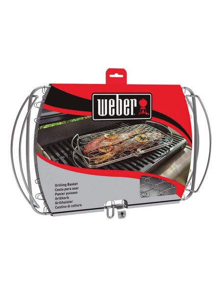 CESTA PESCADO GRANDE INOX.