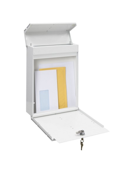 BUZON EXTERIOR FLYSCH. BLANCO.