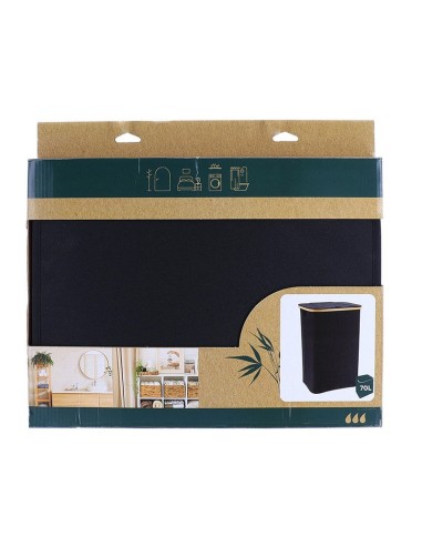 PONGOTODO RECT. PLEGABLE NEGRO/BAMBU