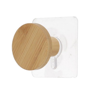 PERCHA PARED BAMBU 4,5 CM.