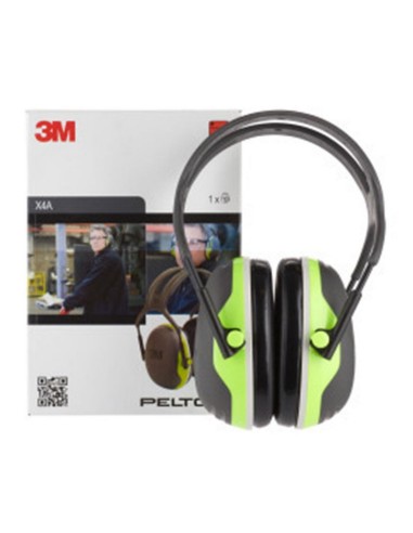 OREJERAS DIADEMA PELTOR X4A ALTA VISBIB.