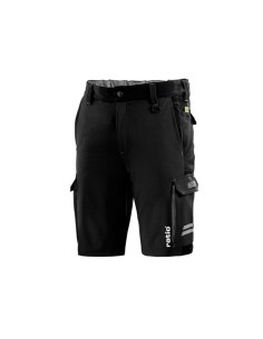 BERMUDA GRIS/NEGRO TALLAS S a XXXL