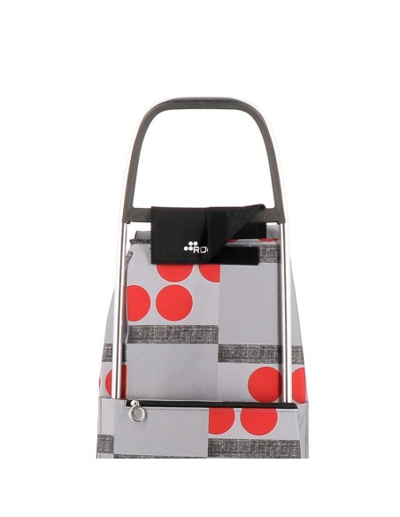 CARRO COMPRA I-MAX LOGOS 4 ROJO ROLSER