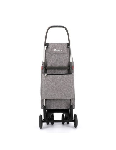 CARRO COMPRA I-MAX TWEED 4 GRIS ROLSER