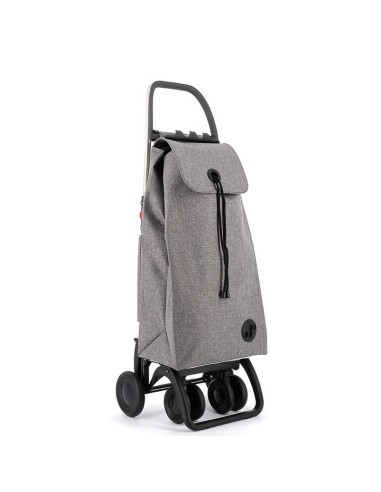 CARRO COMPRA I-MAX TWEED 4 GRIS ROLSER