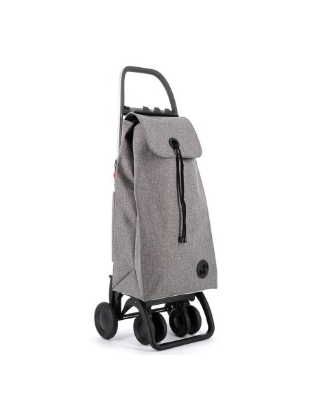 CARRO COMPRA I-MAX TWEED 4 GRIS ROLSER