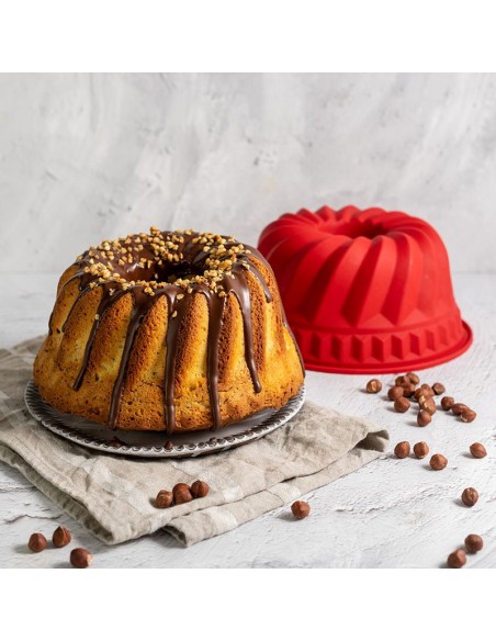 MOLDE SILICONA BUNDT 22 CM. DR OETKER