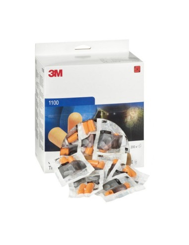 TAPONES AUDITIVOS 1100 S/C 3M 200 PARES