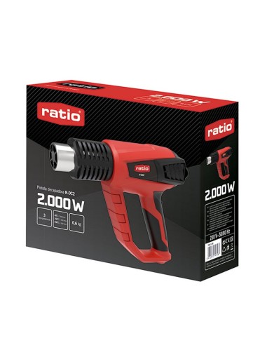 DECAPADOR R-DC2  2000W CON  5 ACCESORIOS