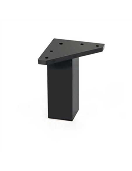 PATA CUADRADA ABS 40xh100 MM.NEGRO
