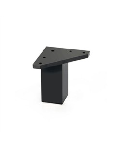 PATA CUADRADA ABS 40xh60 MM.NEGRO